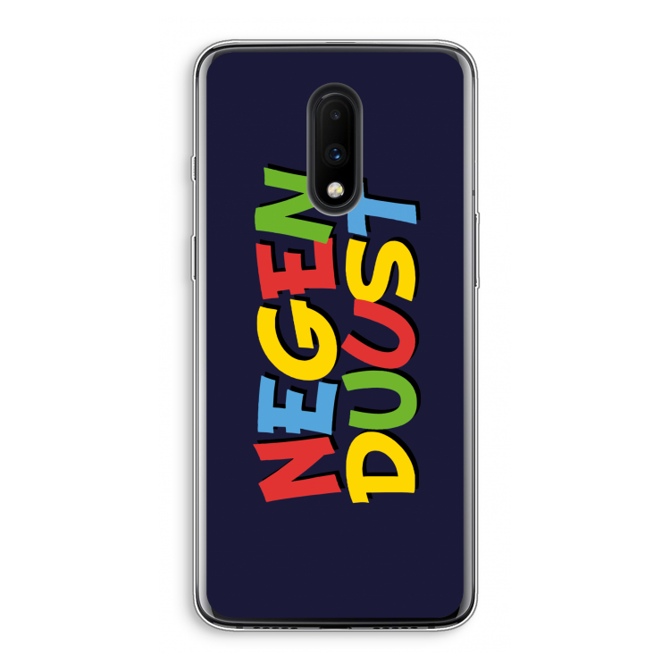 90's One: OnePlus 7 Transparant Hoesje