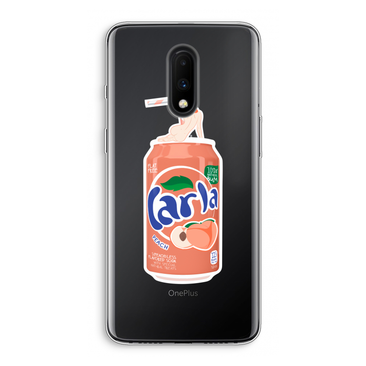 S(peach)less: OnePlus 7 Transparant Hoesje