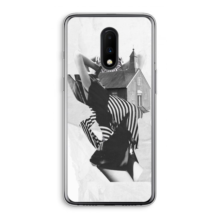 House: OnePlus 7 Transparant Hoesje