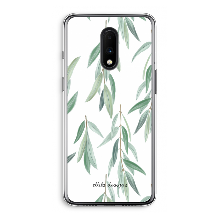 Branch up your life: OnePlus 7 Transparant Hoesje