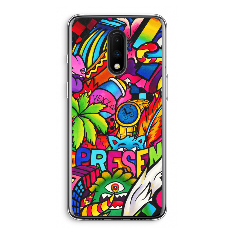 Represent: OnePlus 7 Transparant Hoesje