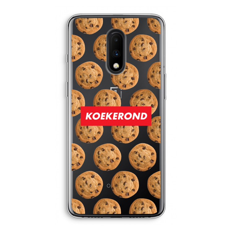 Koekerond: OnePlus 7 Transparant Hoesje