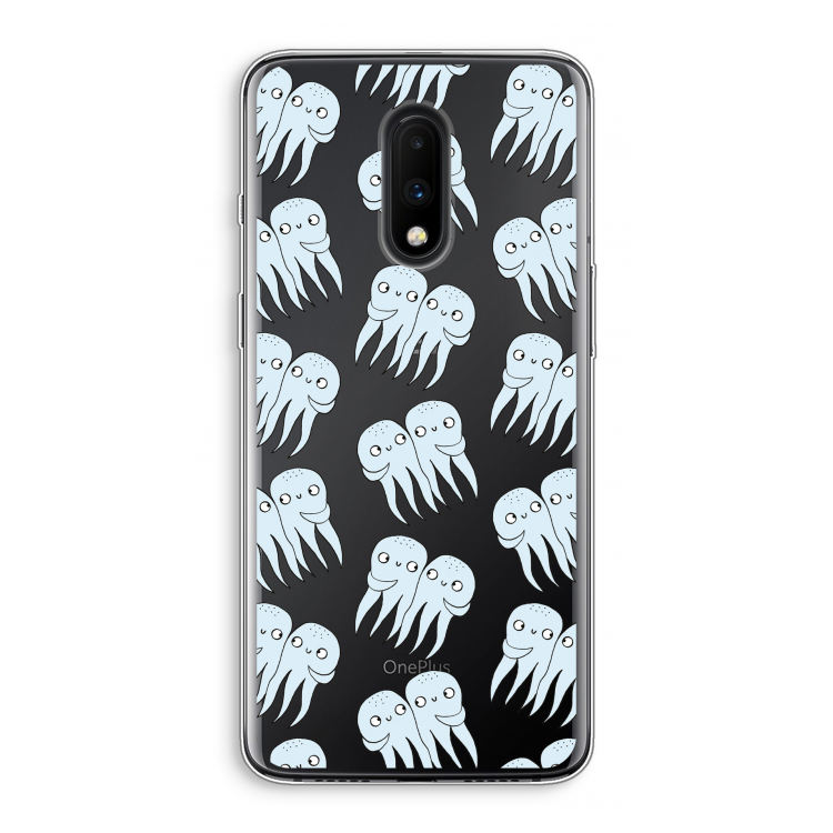 Octopussen: OnePlus 7 Transparant Hoesje