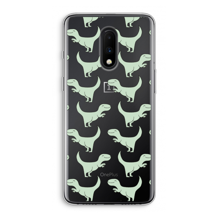 Dinos: OnePlus 7 Transparant Hoesje