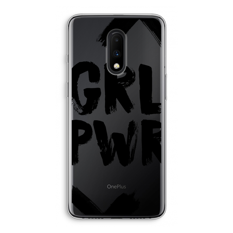 Girl Power #2: OnePlus 7 Transparant Hoesje
