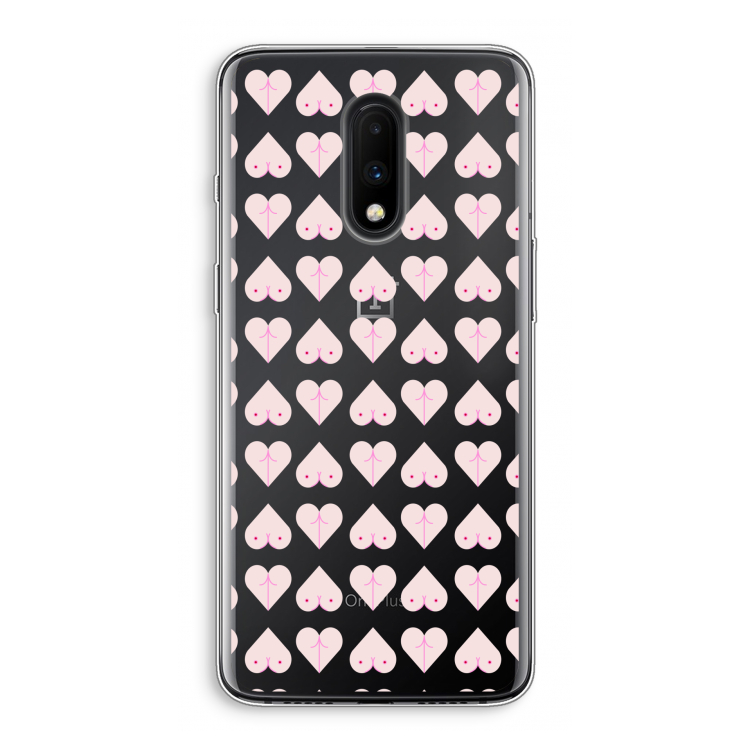 Ass 'n Titties: OnePlus 7 Transparant Hoesje