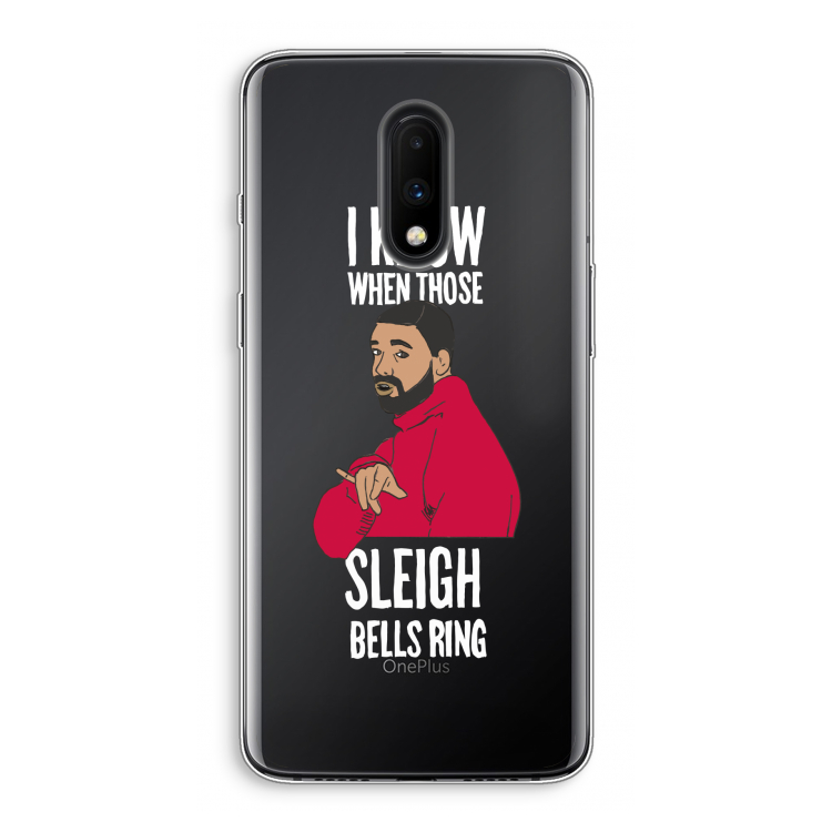 Sleigh Bells Ring: OnePlus 7 Transparant Hoesje