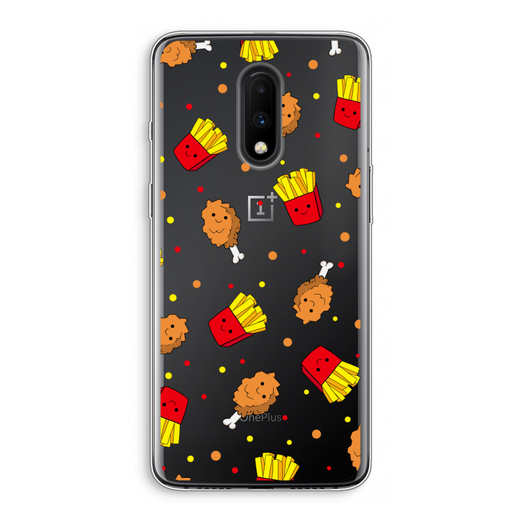 Chicken 'n Fries: OnePlus 7 Transparant Hoesje