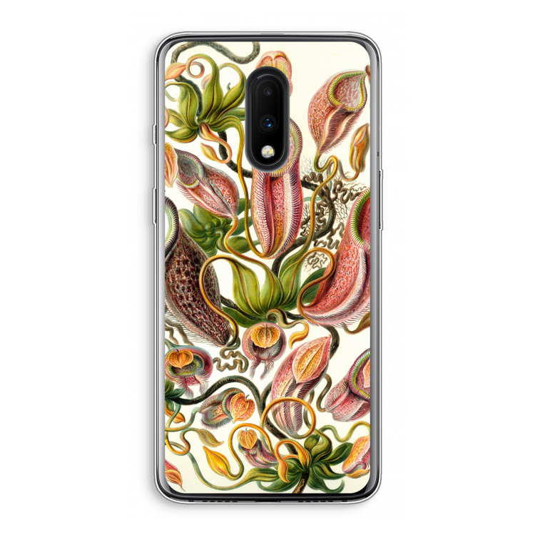 Haeckel Nepenthaceae: OnePlus 7 Transparant Hoesje