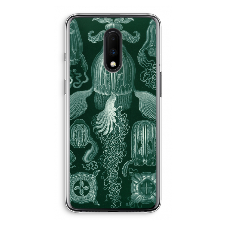 Haeckel Cubomedusae: OnePlus 7 Transparant Hoesje