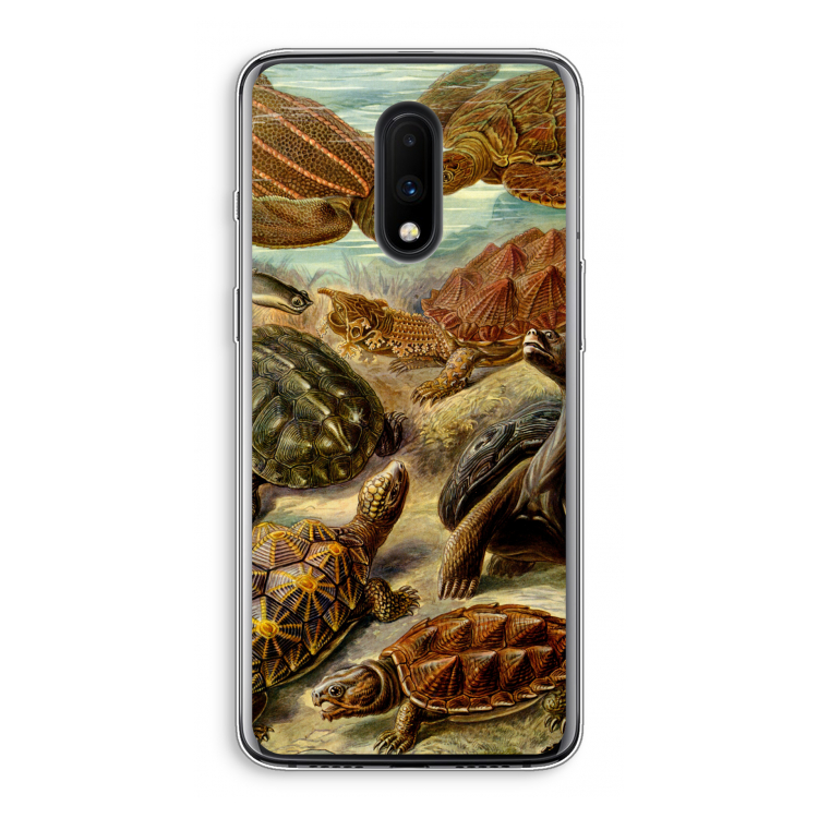 Haeckel Chelonia: OnePlus 7 Transparant Hoesje