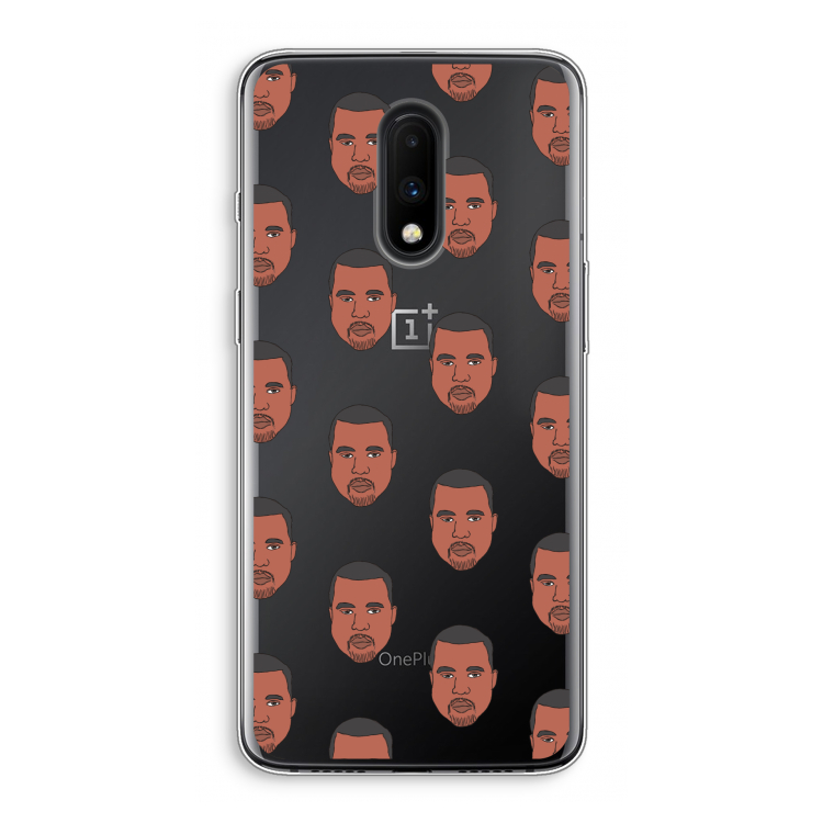 Kanye Call Me?: OnePlus 7 Transparant Hoesje