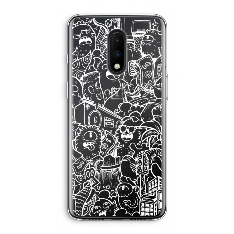 Vexx City #2: OnePlus 7 Transparant Hoesje