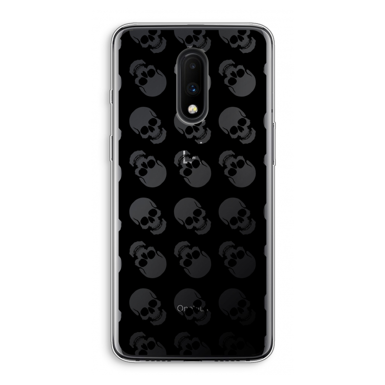 Musketon Skulls: OnePlus 7 Transparant Hoesje