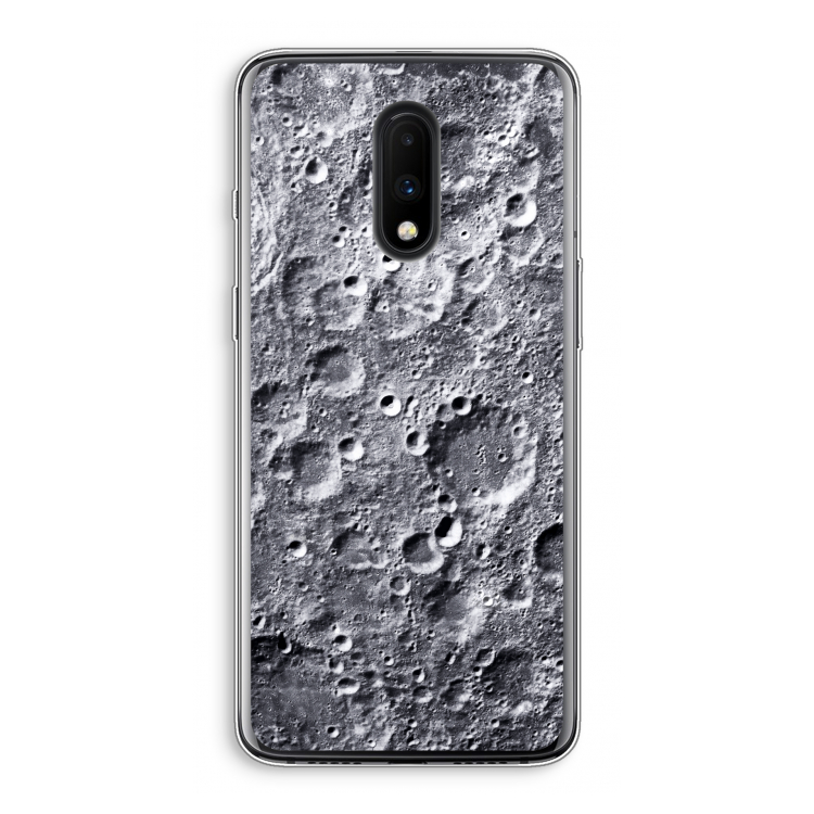 Maanlandschap: OnePlus 7 Transparant Hoesje