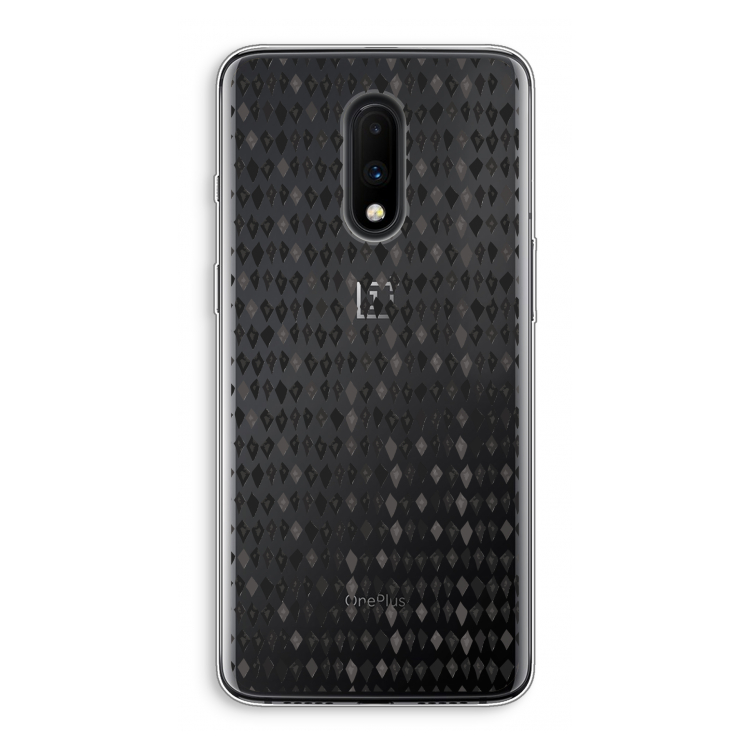 Crazy shapes: OnePlus 7 Transparant Hoesje