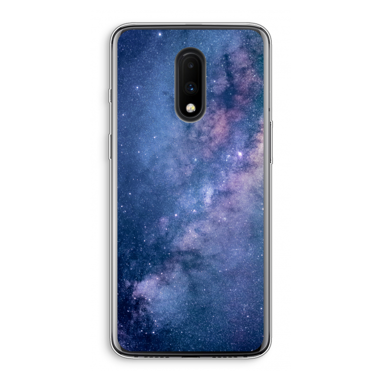Nebula: OnePlus 7 Transparant Hoesje
