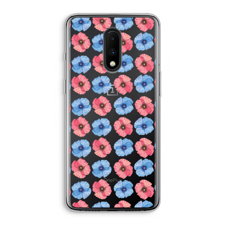 Klaproosjes: OnePlus 7 Transparant Hoesje