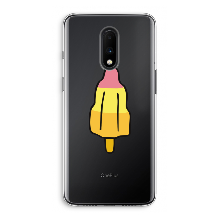 Raketijsje: OnePlus 7 Transparant Hoesje