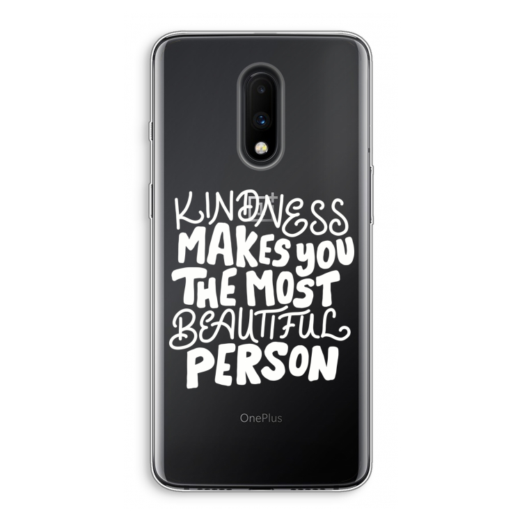 The prettiest: OnePlus 7 Transparant Hoesje