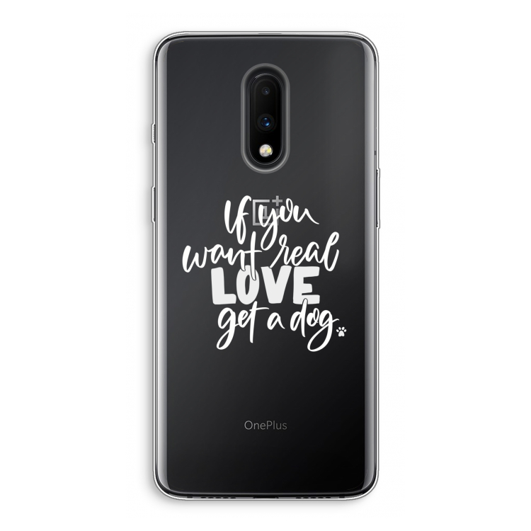 Partner in crime: OnePlus 7 Transparant Hoesje