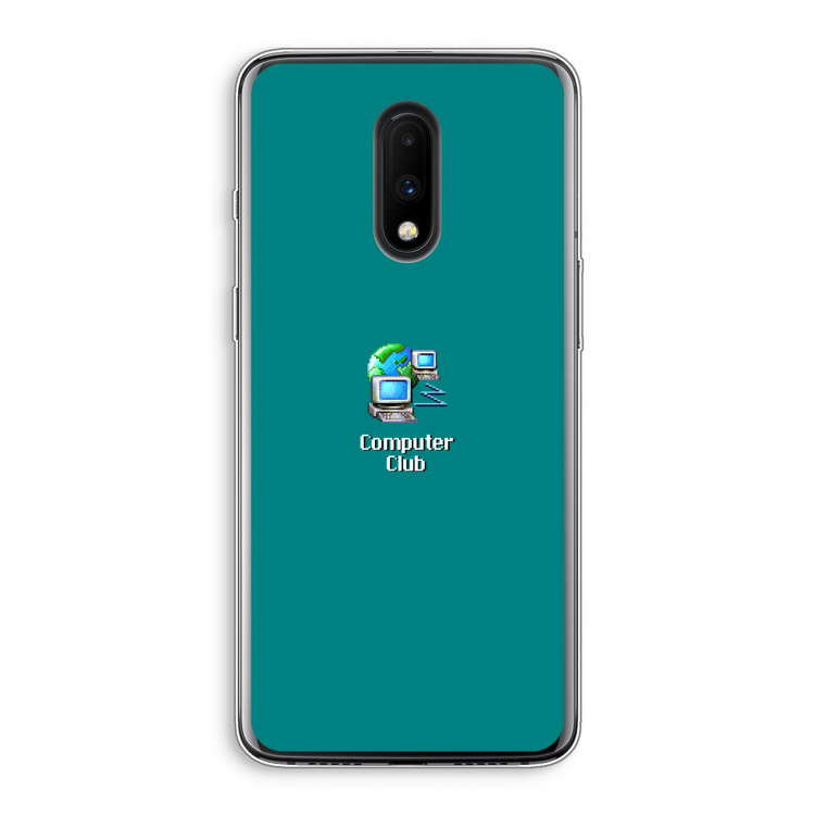 Win98: OnePlus 7 Transparant Hoesje