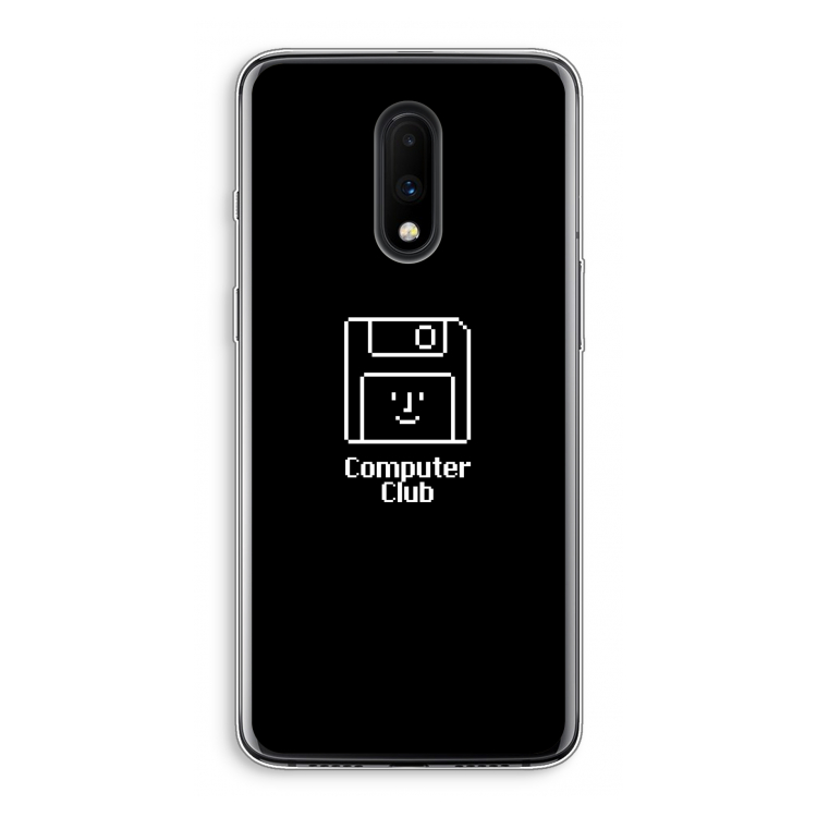 Hello: OnePlus 7 Transparant Hoesje