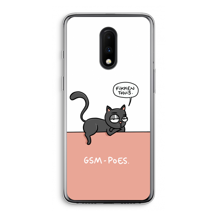 GSM poes: OnePlus 7 Transparant Hoesje
