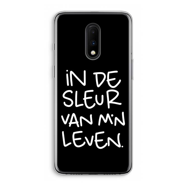 De Sleur: OnePlus 7 Transparant Hoesje