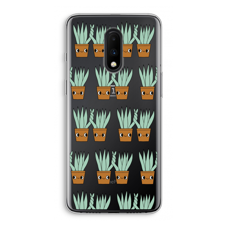 Sansevieria: OnePlus 7 Transparant Hoesje