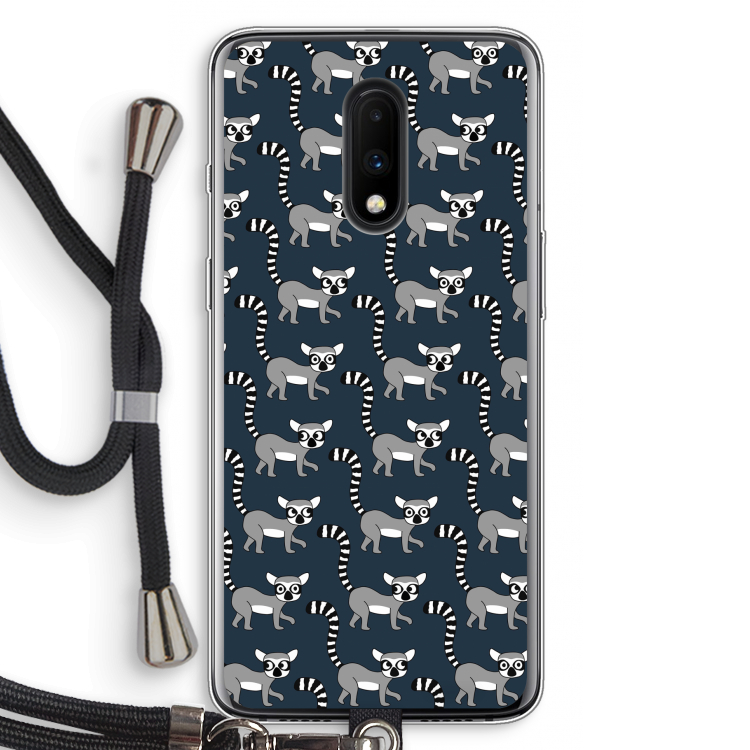Makis: OnePlus 7 Transparant Hoesje met koord