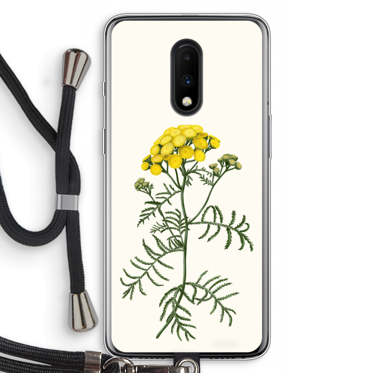 Tansy: OnePlus 7 Transparant Hoesje met koord
