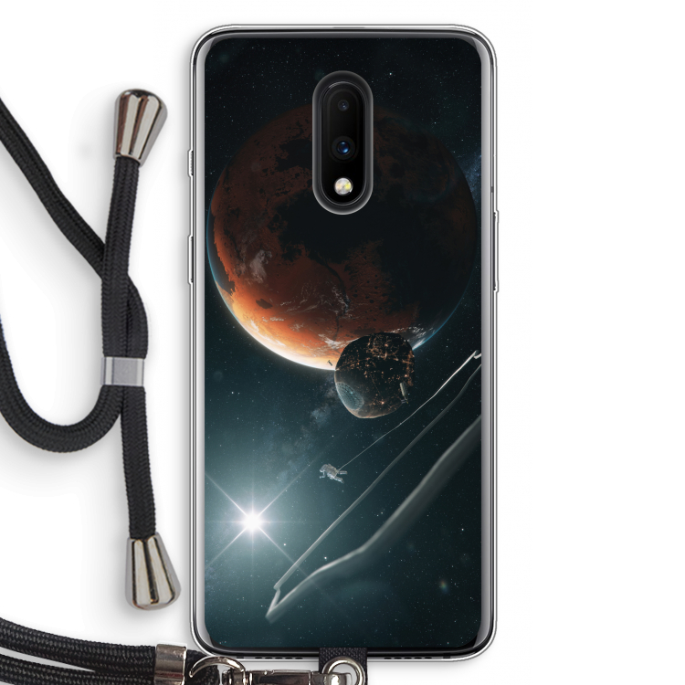 Mars Renaissance: OnePlus 7 Transparant Hoesje met koord