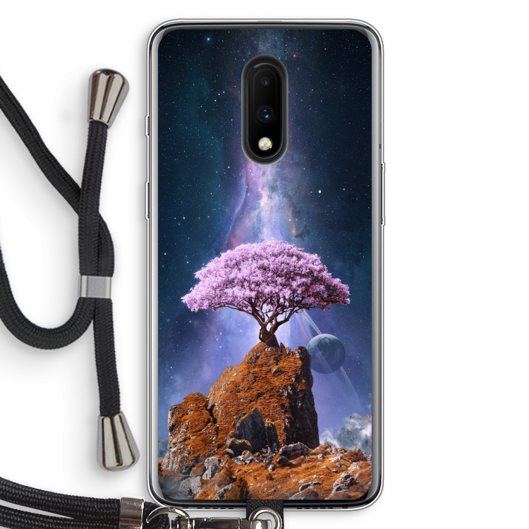 Ambition: OnePlus 7 Transparant Hoesje met koord