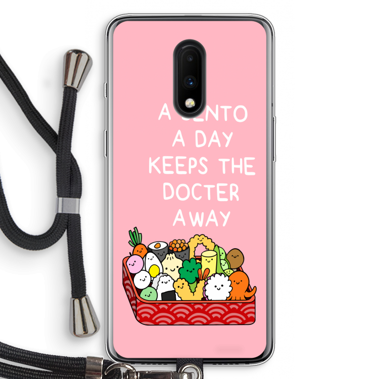 Bento a day: OnePlus 7 Transparant Hoesje met koord