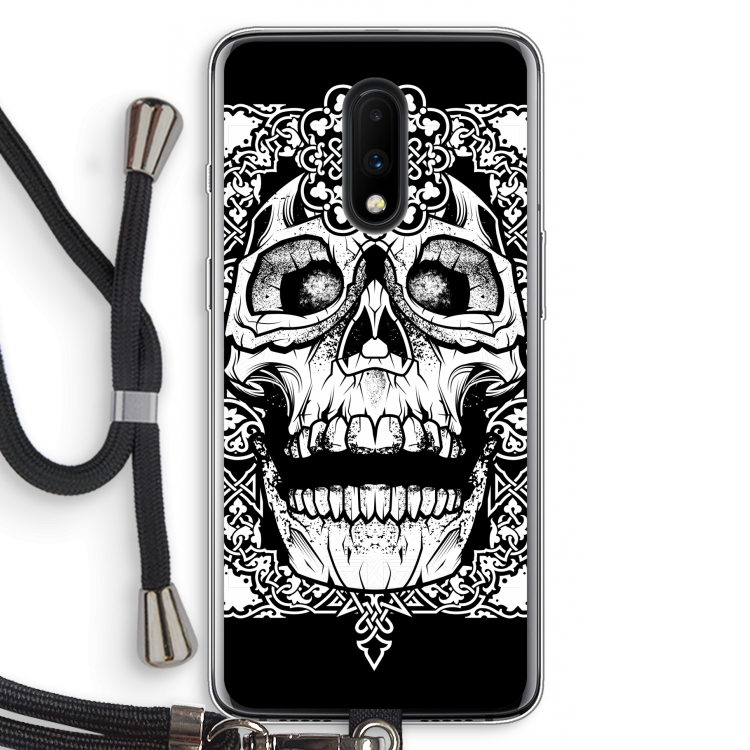 Seek & Destroy: OnePlus 7 Transparant Hoesje met koord