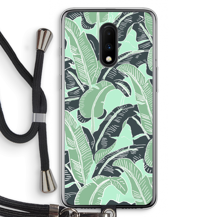 This Sh*t Is Bananas: OnePlus 7 Transparant Hoesje met koord