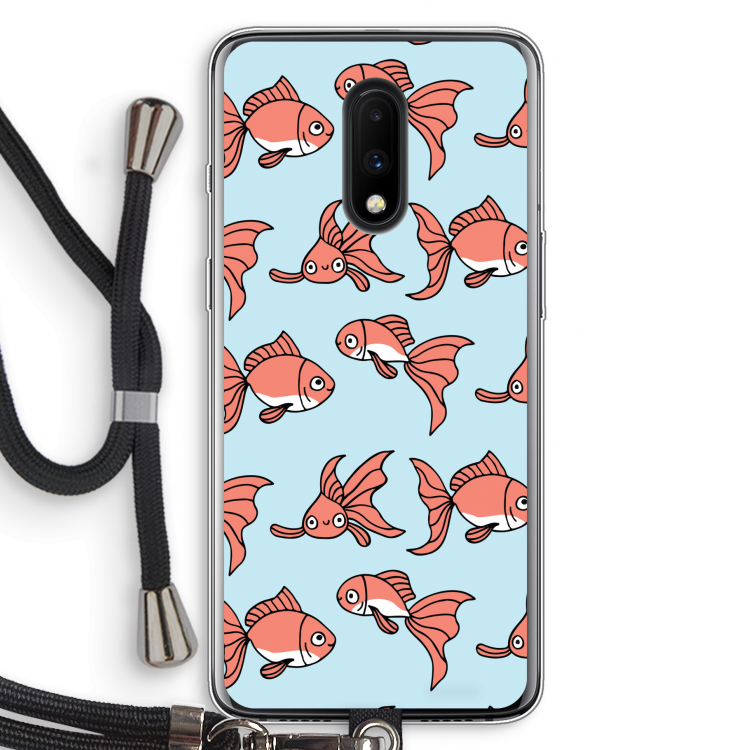 Blub: OnePlus 7 Transparant Hoesje met koord