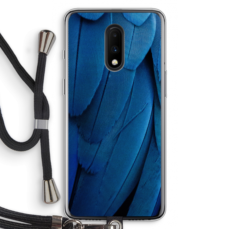 Pauw: OnePlus 7 Transparant Hoesje met koord
