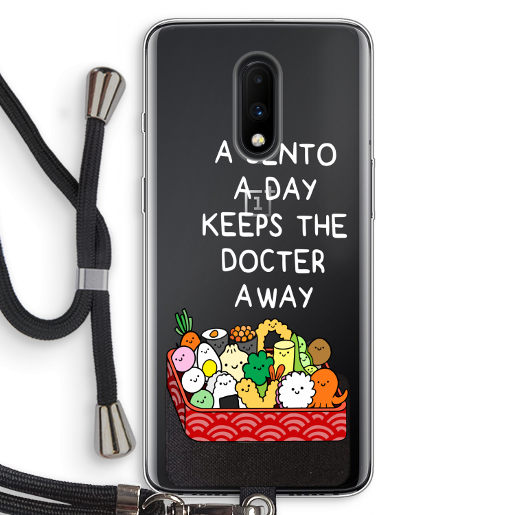 Bento a day: OnePlus 7 Transparant Hoesje met koord