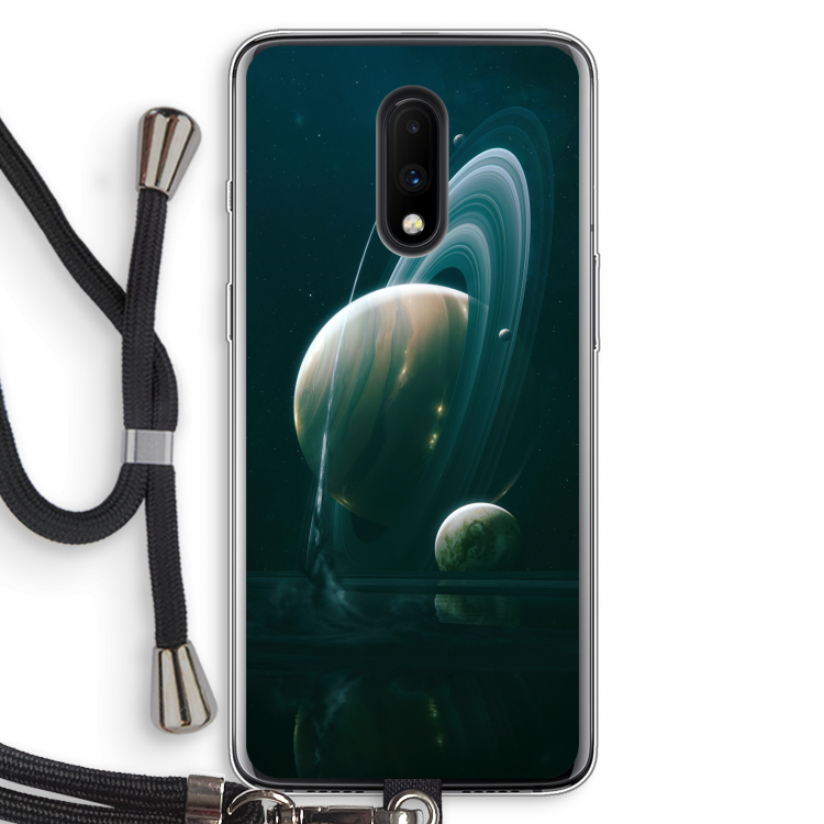 Mercurius: OnePlus 7 Transparant Hoesje met koord