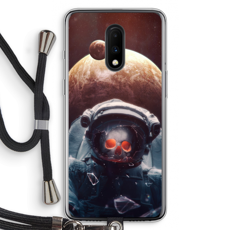Voyager: OnePlus 7 Transparant Hoesje met koord