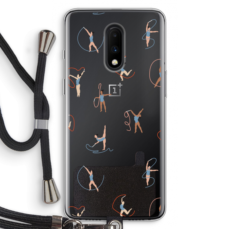 Dancing #3: OnePlus 7 Transparant Hoesje met koord