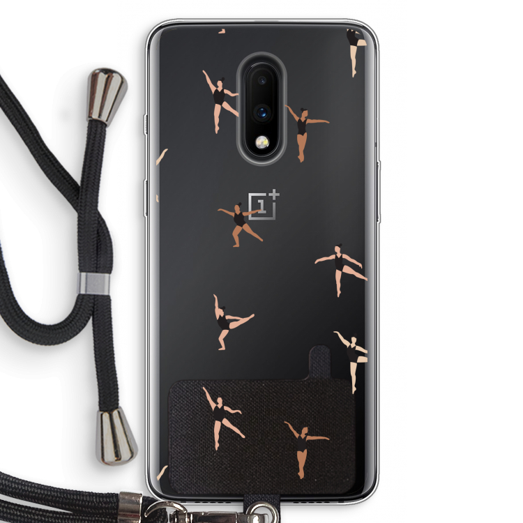Dancing #1: OnePlus 7 Transparant Hoesje met koord