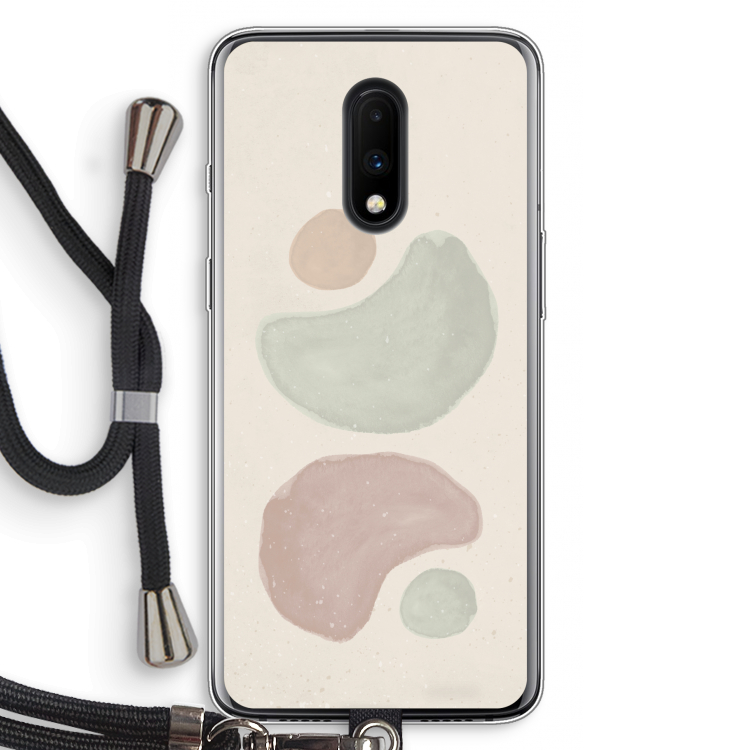 Geo #10: OnePlus 7 Transparant Hoesje met koord