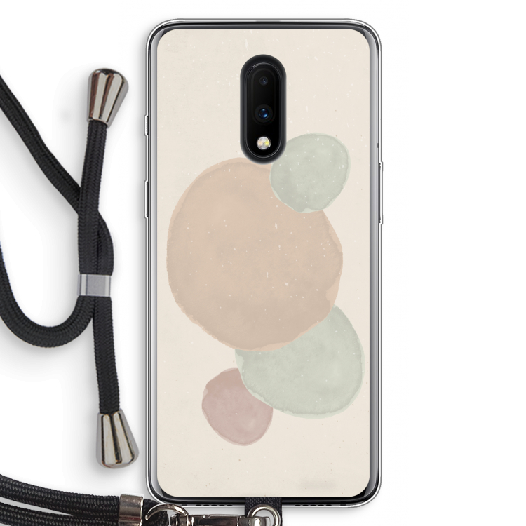 Geo #9: OnePlus 7 Transparant Hoesje met koord