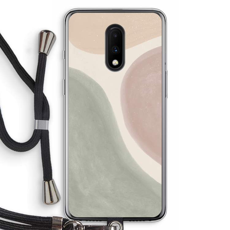Geo #6: OnePlus 7 Transparant Hoesje met koord