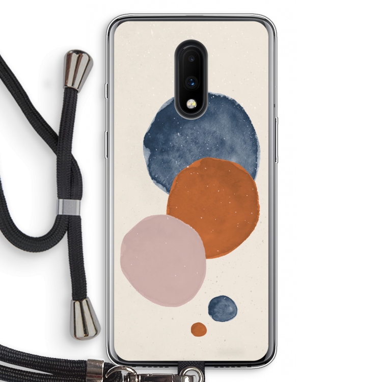 Geo #4: OnePlus 7 Transparant Hoesje met koord