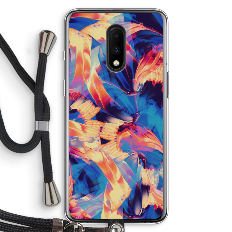 Tuesday Night: OnePlus 7 Transparant Hoesje met koord