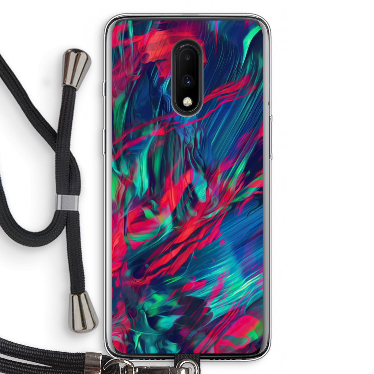 Pilgrims Of The Sea: OnePlus 7 Transparant Hoesje met koord